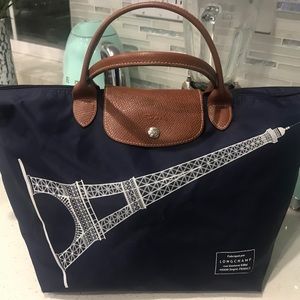Longchamp Le Pliage Eiffel Tower